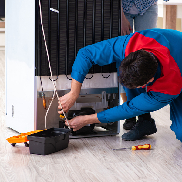 will the repair service cause any damage to my refrigerator in Reed